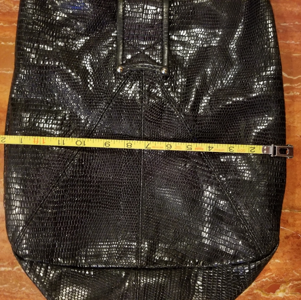 Jimmy Choo Black Python Bag - Picture 3 of 8